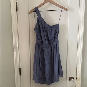Abercrombie Blue One-Shoulder Dress